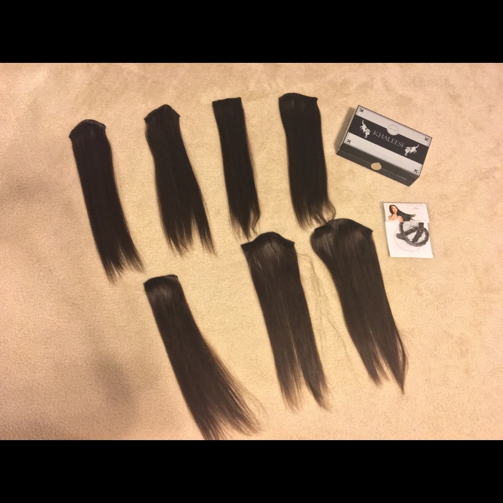 Bellami Khaleesi hair extensions 20”, 280g.